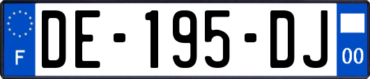 DE-195-DJ