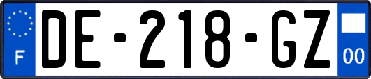 DE-218-GZ