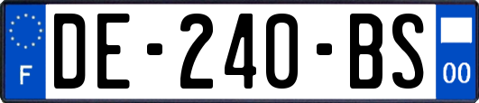 DE-240-BS