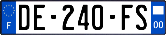 DE-240-FS