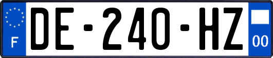 DE-240-HZ