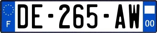 DE-265-AW