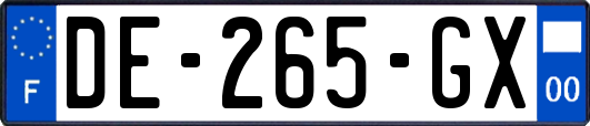 DE-265-GX