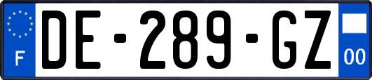 DE-289-GZ