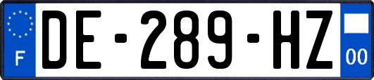 DE-289-HZ