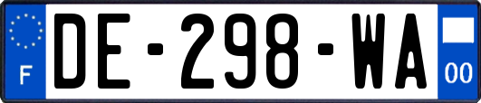 DE-298-WA