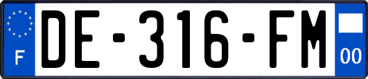 DE-316-FM