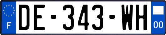 DE-343-WH