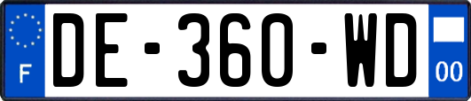 DE-360-WD