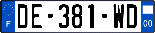 DE-381-WD