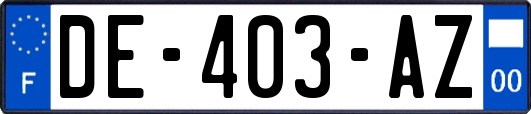 DE-403-AZ