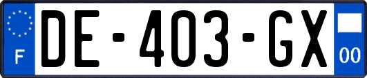 DE-403-GX