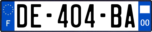 DE-404-BA