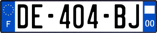 DE-404-BJ