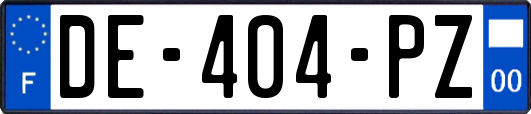 DE-404-PZ