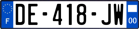 DE-418-JW