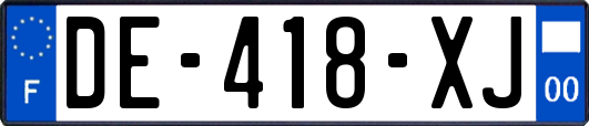 DE-418-XJ