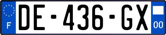 DE-436-GX