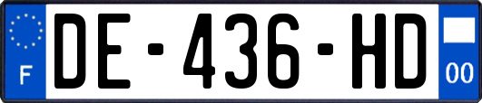 DE-436-HD