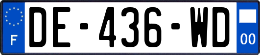 DE-436-WD