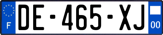 DE-465-XJ