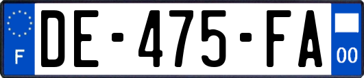 DE-475-FA