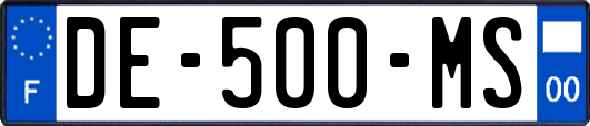 DE-500-MS