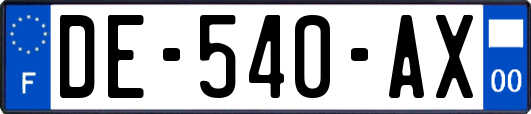 DE-540-AX