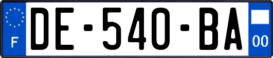 DE-540-BA