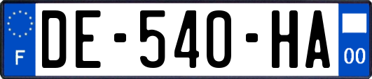 DE-540-HA