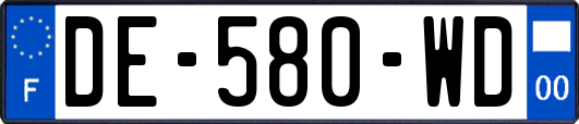 DE-580-WD