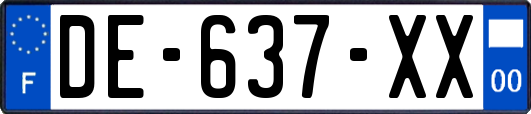 DE-637-XX