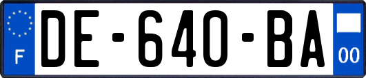 DE-640-BA