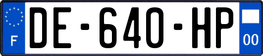 DE-640-HP