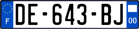 DE-643-BJ