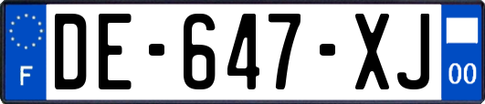 DE-647-XJ