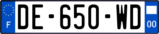 DE-650-WD