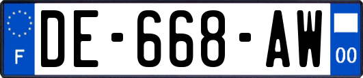 DE-668-AW