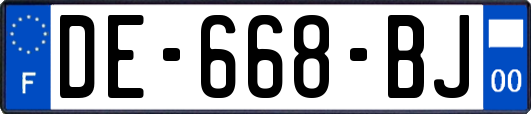 DE-668-BJ
