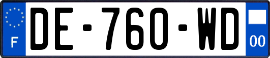 DE-760-WD