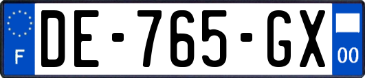 DE-765-GX