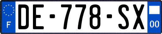 DE-778-SX