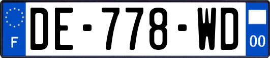 DE-778-WD