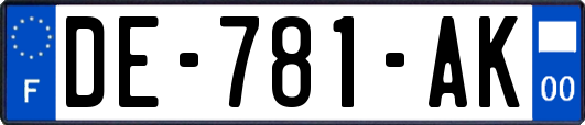 DE-781-AK