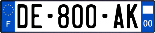 DE-800-AK