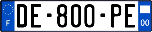 DE-800-PE