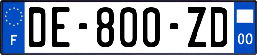 DE-800-ZD