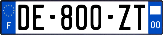 DE-800-ZT