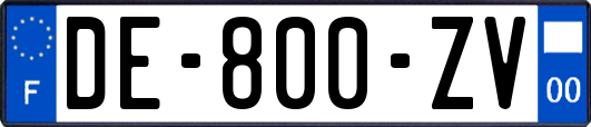 DE-800-ZV