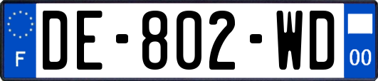 DE-802-WD